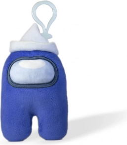 Porte-clés en peluche Among Us avec pendentif