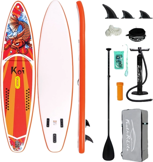 Stand up paddleboard gonflable Funwater Feath-R Lite Koi 350 × 83 × 15 cm