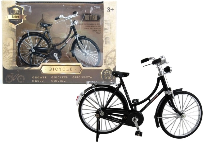 Modèle rétro métallique de vélo de collection Dromader Welly 1:10