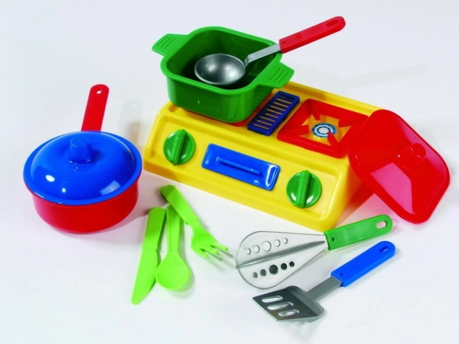 Réchaud + ustensiles