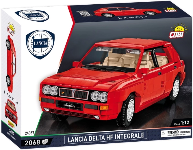 Maquette COBI Lancia Delta HF Integrale 1:12