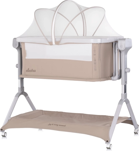 Lit bébé électrique Chipolino 3-en-1 Electra Cashmere