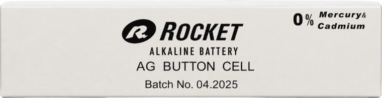 Piles bouton alcalines Rocket AG13 (LR44) 1,5 V – lot de 200 pcs