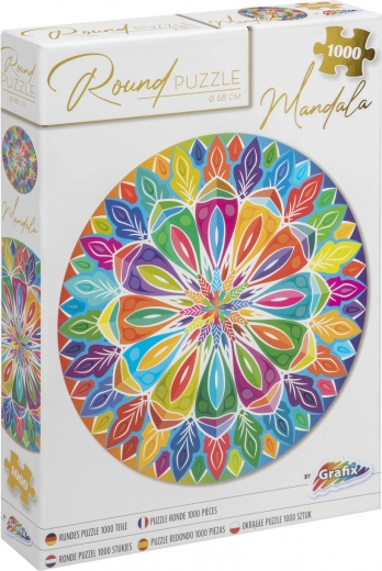 Puzzle rond Mandala 1000 pièces
