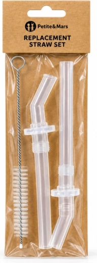 PETITE&MARS Kit de pailles de rechange pour thermos 350 ml