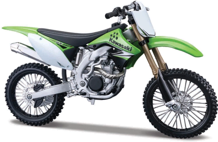 Moto Maisto Kawasaki KX 450F 1:12