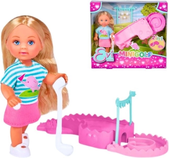 Poupée Evi minigolf set