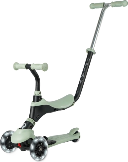 Trottinette pour enfant Qplay Sema Pro 3en1 verte