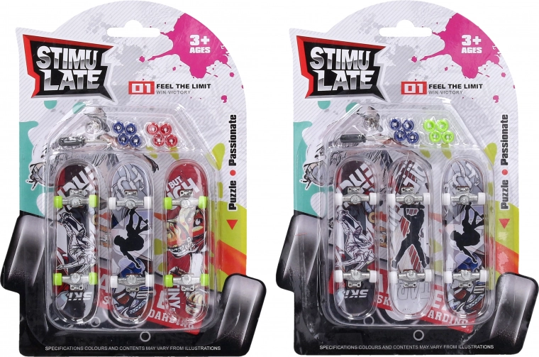 Set de fingerboards 3 pcs 9,5 cm