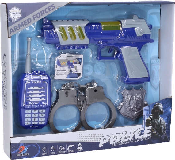 Set de police avec pistolet de 21,5 cm