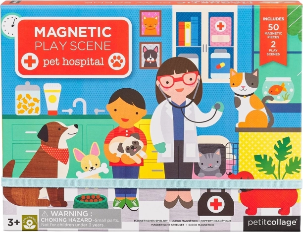 Jeu magnétique : Clinique vétérinaire pour enfants