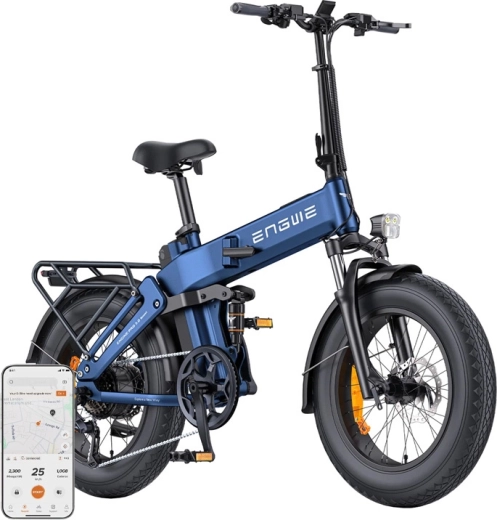 ENGWE Engine Pro 3.0 Boost vélo électrique pliant 250 W 20" bleu