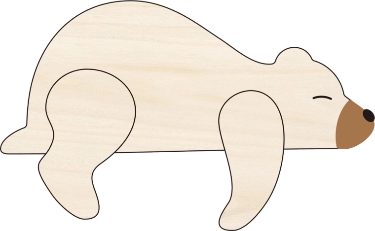 OH,POPPY! lampe murale ted the bear