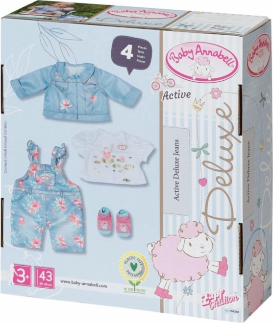 Baby Annabell Deluxe Jean pour Poupée