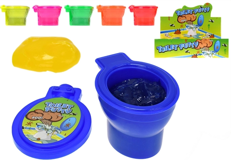 Profesor Slime toilette avec slime – couleurs néon