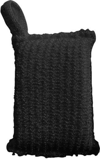 Gant de massage pour le bain et le sauna Toro, noir