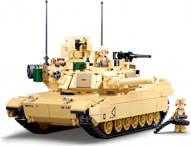 Sluban ModelBricks char de combat M1A2 Abrams – kit de construction