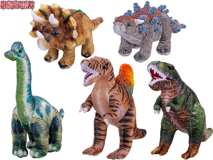 dinosaure en peluche Dinoworld 33 cm