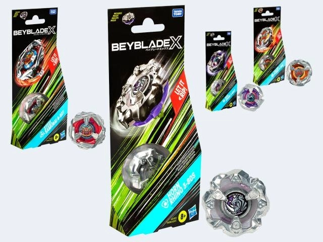 Hasbro Beyblade X booster – toupie individuelle (assortiment) - 1 pièce