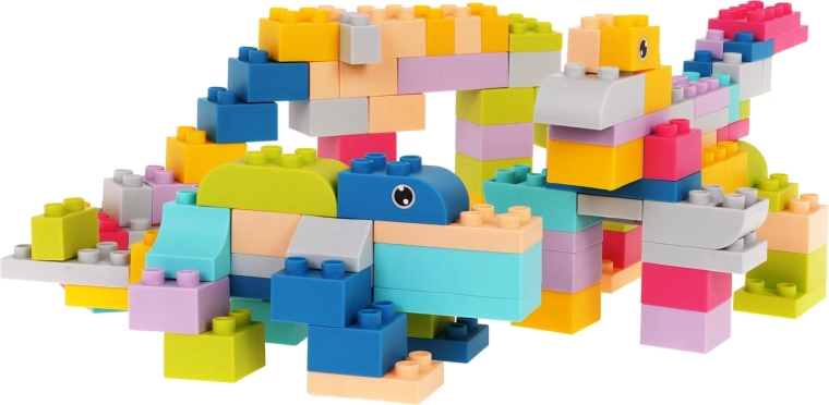 Ensemble de blocs souples pour enfants 126 pcs