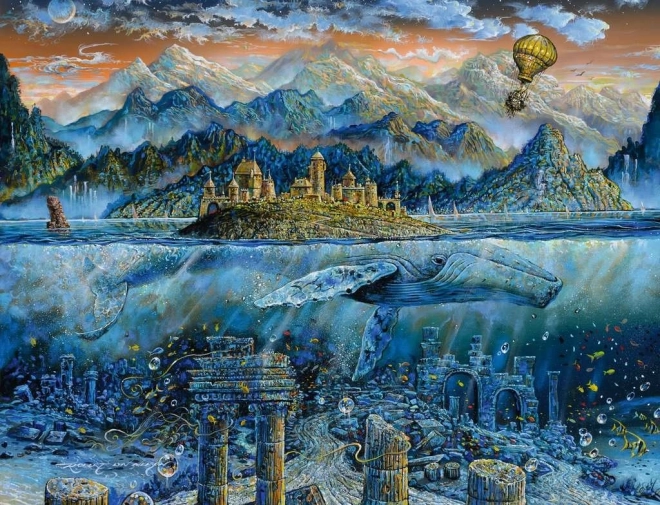 Puzzle 2000 pièces RAVENSBURGER Sagesse de la baleine