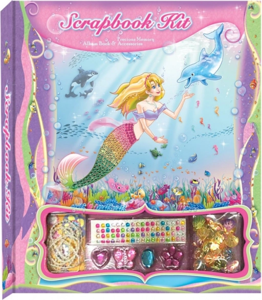 Kit de décoration pour scrapbook Pecoware - Sirène