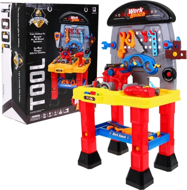 Atelier pour enfants avec moteur et effets lumineux