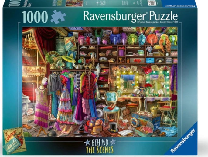 Puzzle Ravensburger « Coulisses » 1000 pièces