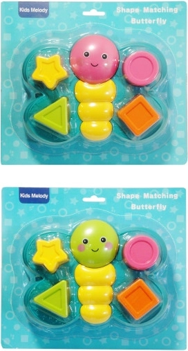 Trieur didactique papillon pour bébés