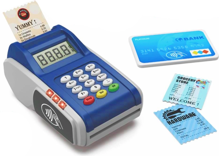 Terminal de paiement électronique pour enfants par carte - 1 pièce