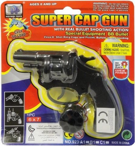 Pistolet à amorces en plastique pour enfants
