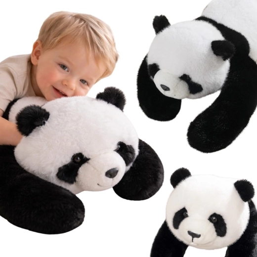 Peluche lestée panda Woopie 65 cm, 1,5 kg