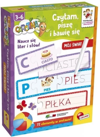 Carotina J’apprends à lire et à écrire – Mon monde