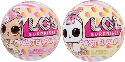 L.O.L. Surprise! Pastel Party – édition de printemps avec surprise (poupée ou animal)