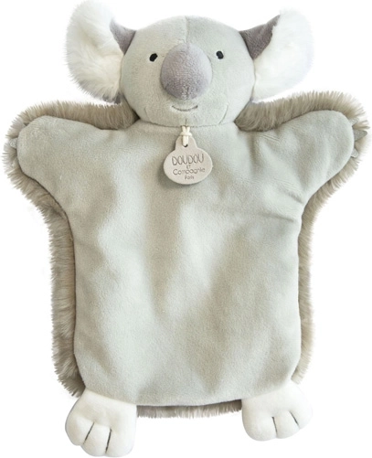 Doudou marionnette en peluche Koala