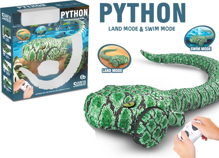 Serpent python RC amphibie