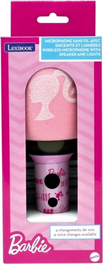 Micro karaoké sans fil lumineux Lexibook Barbie
