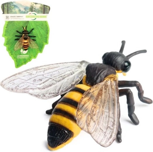Abeille en plastique 7 cm