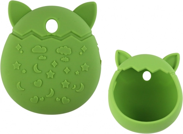 Coque en silicone pour Tamagotchi verte