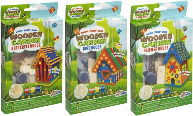 Fabrique ta propre petite maison en bois