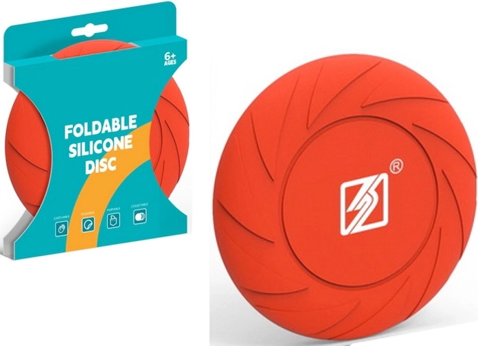 Disque volant frisbee en silicone