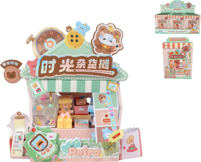 Kawaii stand rétro – mini kit de construction