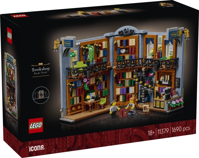 LEGO Icons Book nook : librairie