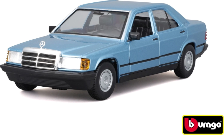 Modèle métallique de voiture 1:24 MERCEDES-BENZ 190 E – Diamond Blue