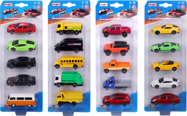 Maisto set de 5 voitures particulières