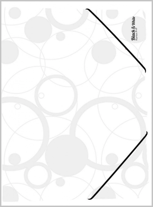 Chemise élastiquée A4 Black and White – blanche