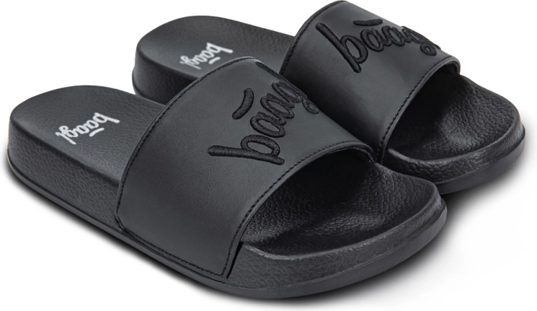 Chaussons Baagl logo noirs (taille 29)