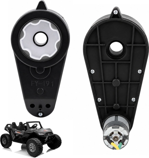 Moteur avec réducteur S550 24 V (18000 tr/min) pour véhicule sur batterie SX1928 - 1 pièce