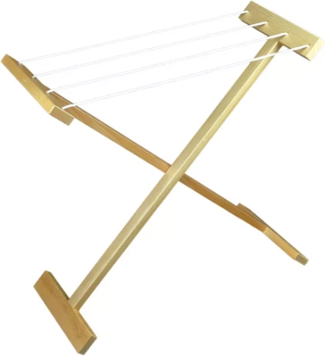 Séchoir à linge pliable en bois