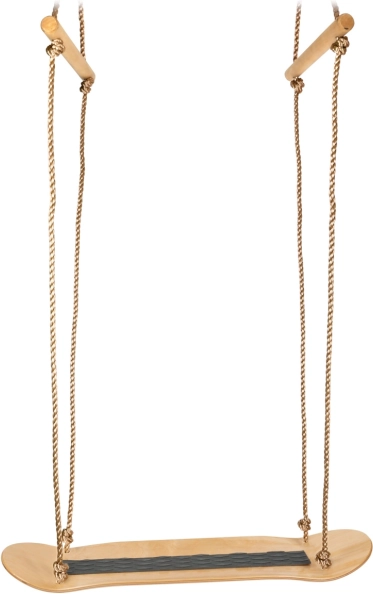 balançoire en bois skateboard small foot